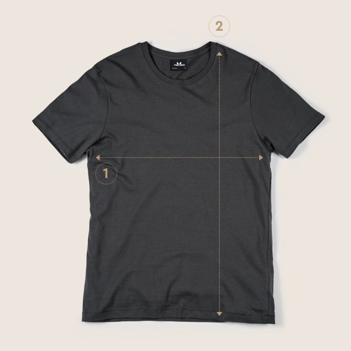 T-shirt Størrelseguide