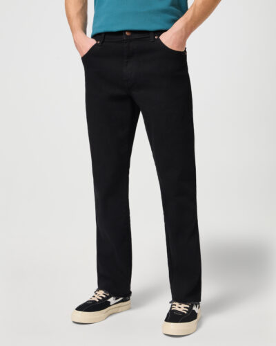 W12109004 - Wrangler Texas Stretch Black Overdye - 0