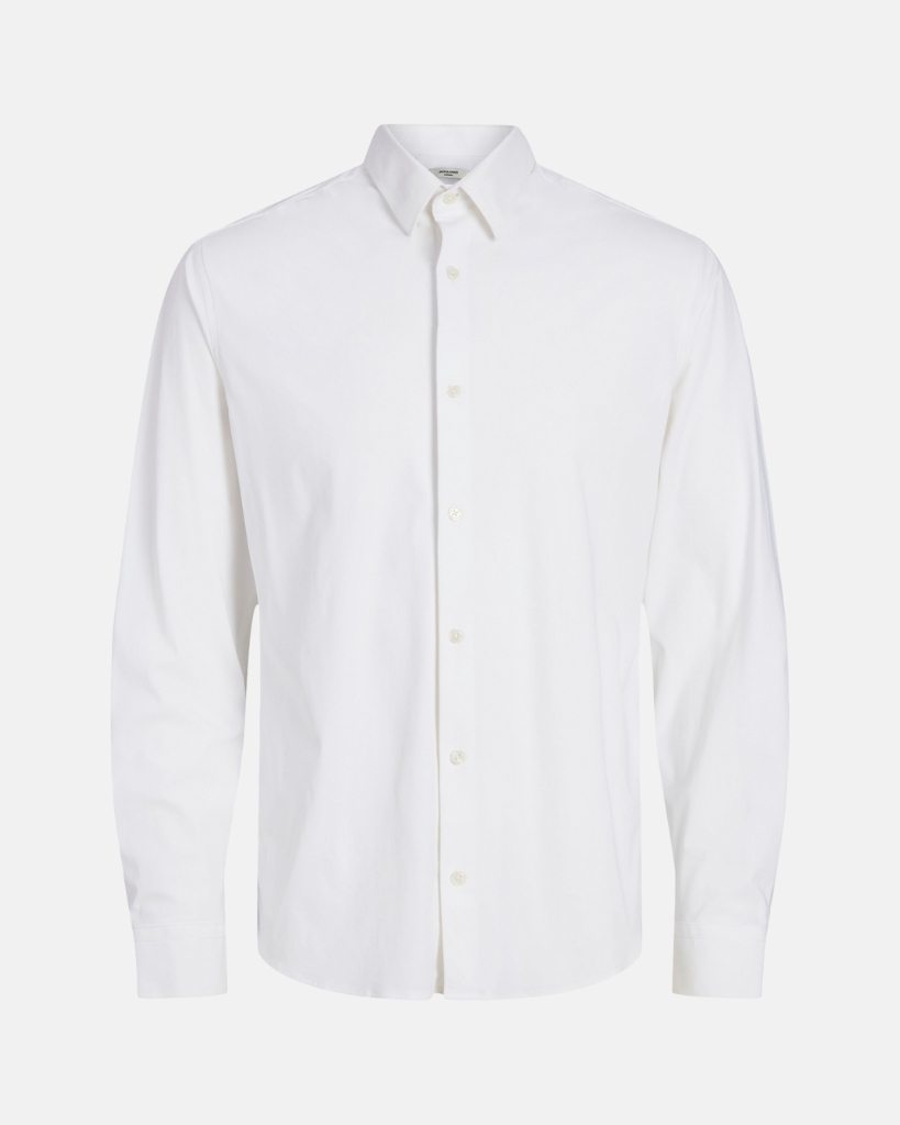 Jack and Jones Blaactive Stretch Skjorte Hvid