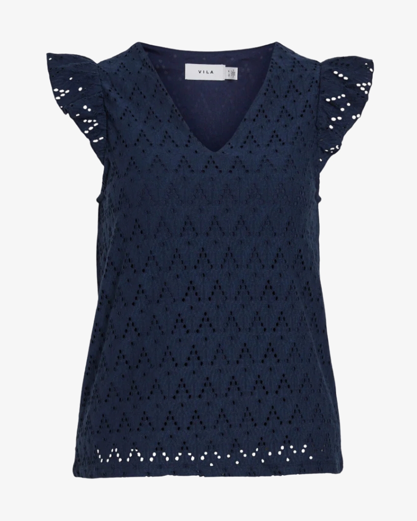 Vila Malina Bluse Navy