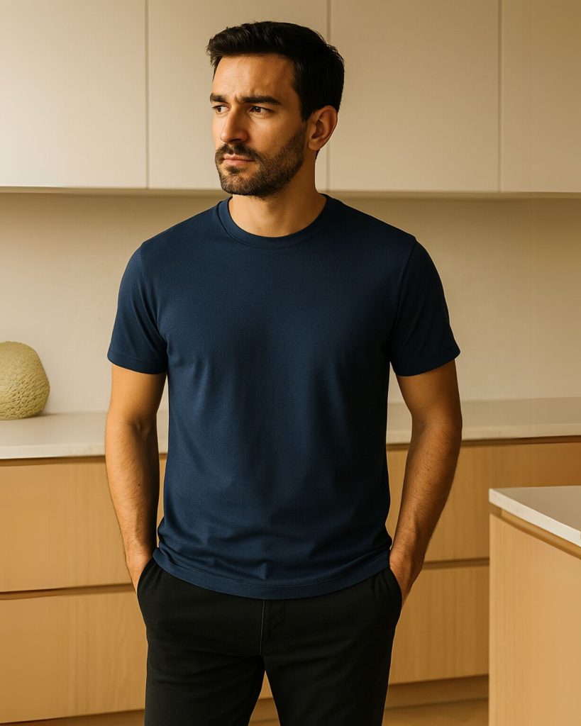 Core T-shirt Mørkeblå