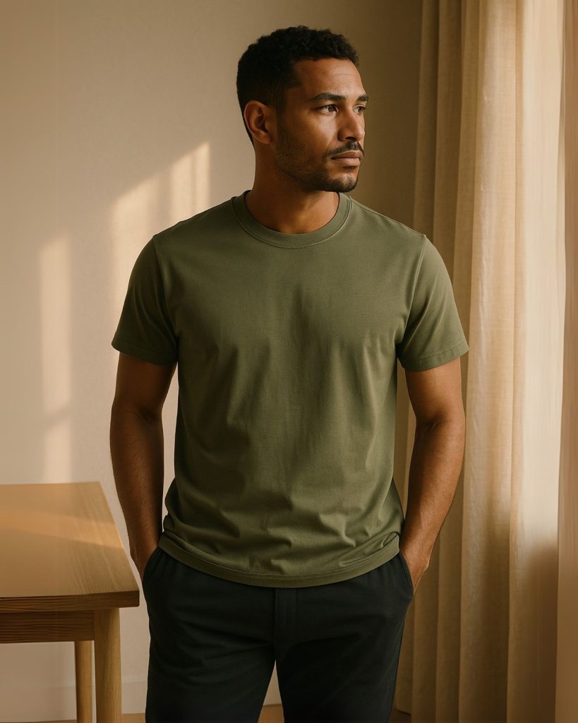 Core T-shirt Moss