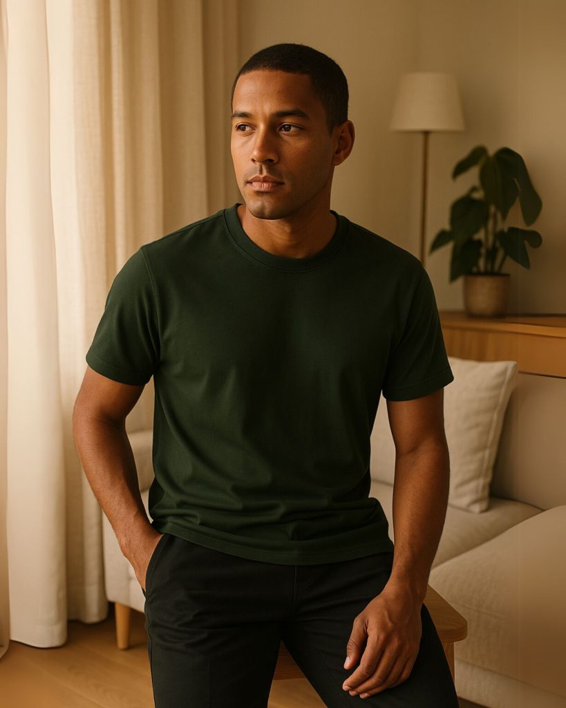 Core T-shirt Mørkegrøn
