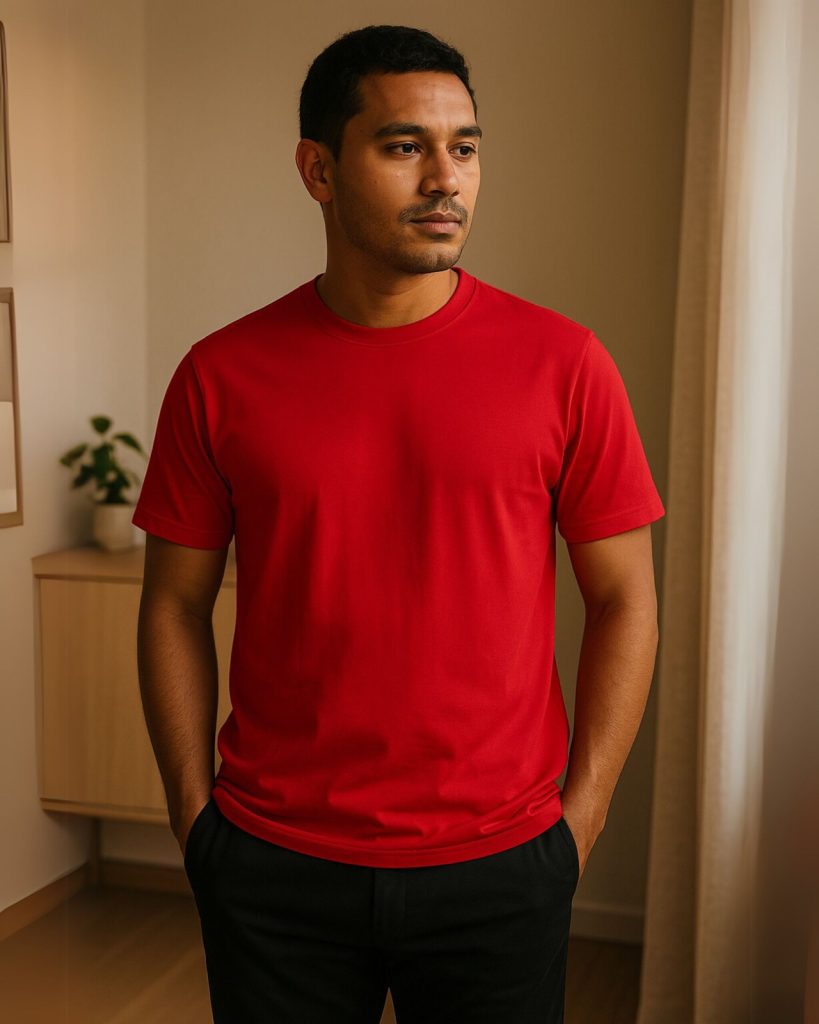 Core T-shirt Rød