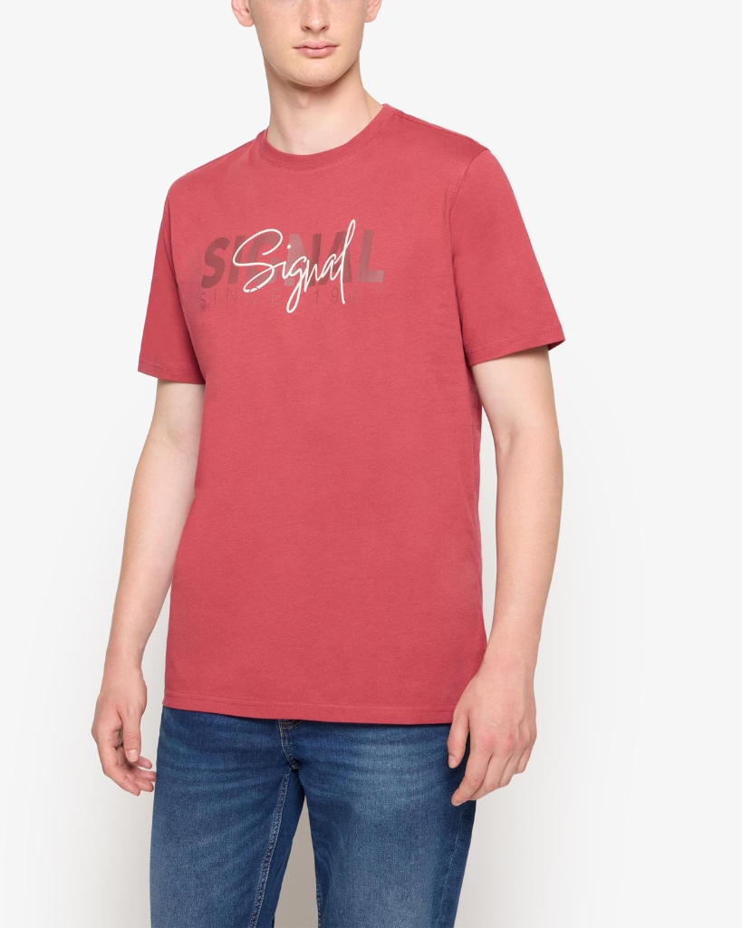 Signal OwenSi T-Shirt Rød