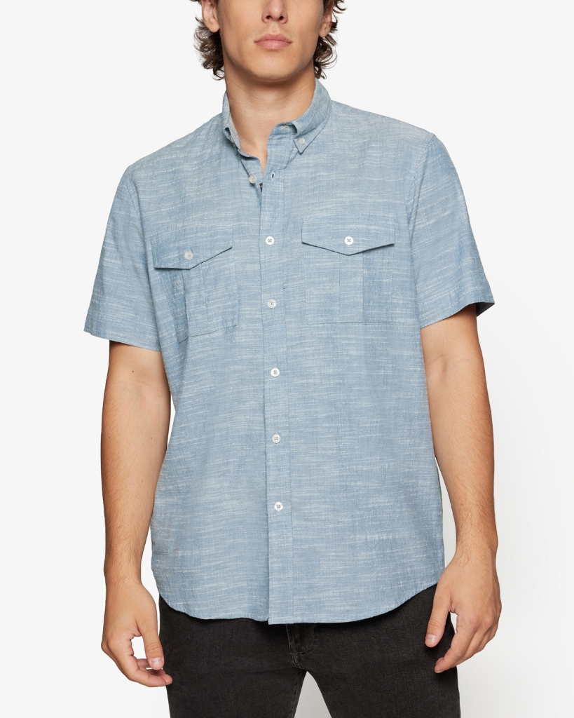 Signal PikeSi Chambray Skjorte Bluefin