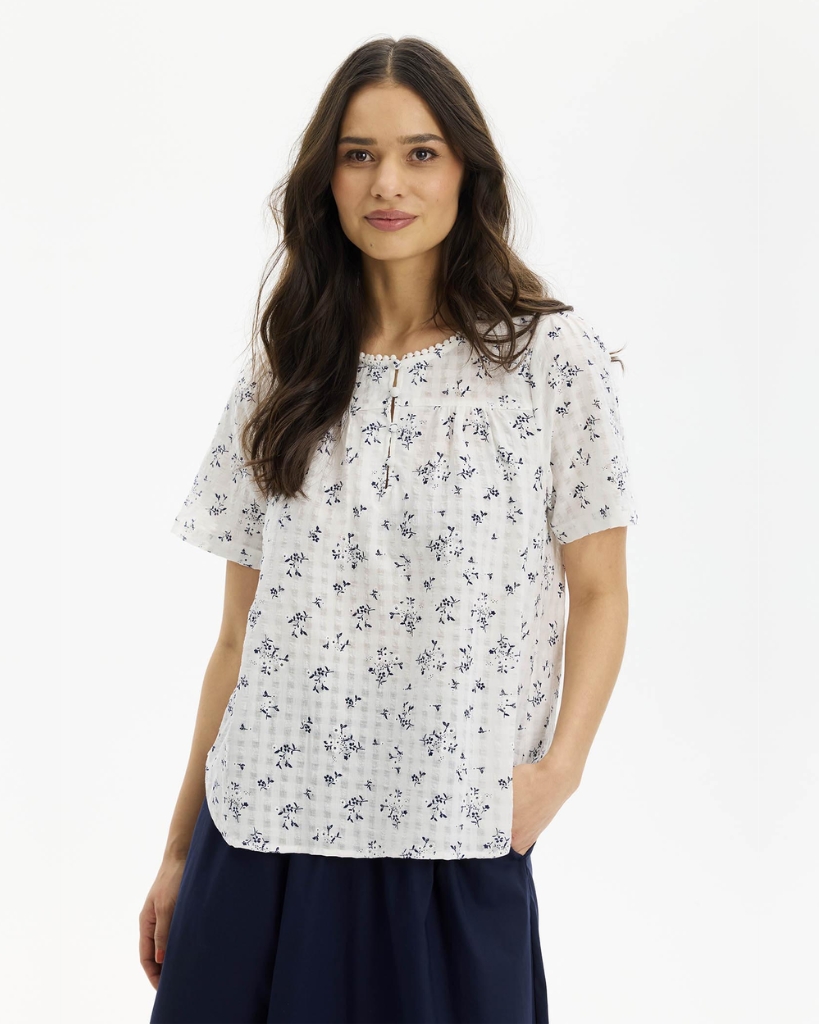 In Front Jette Bluse