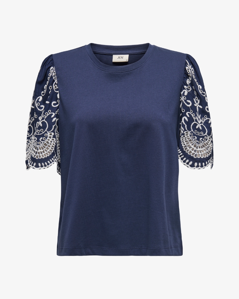 JDY Oma T-shirt Blå