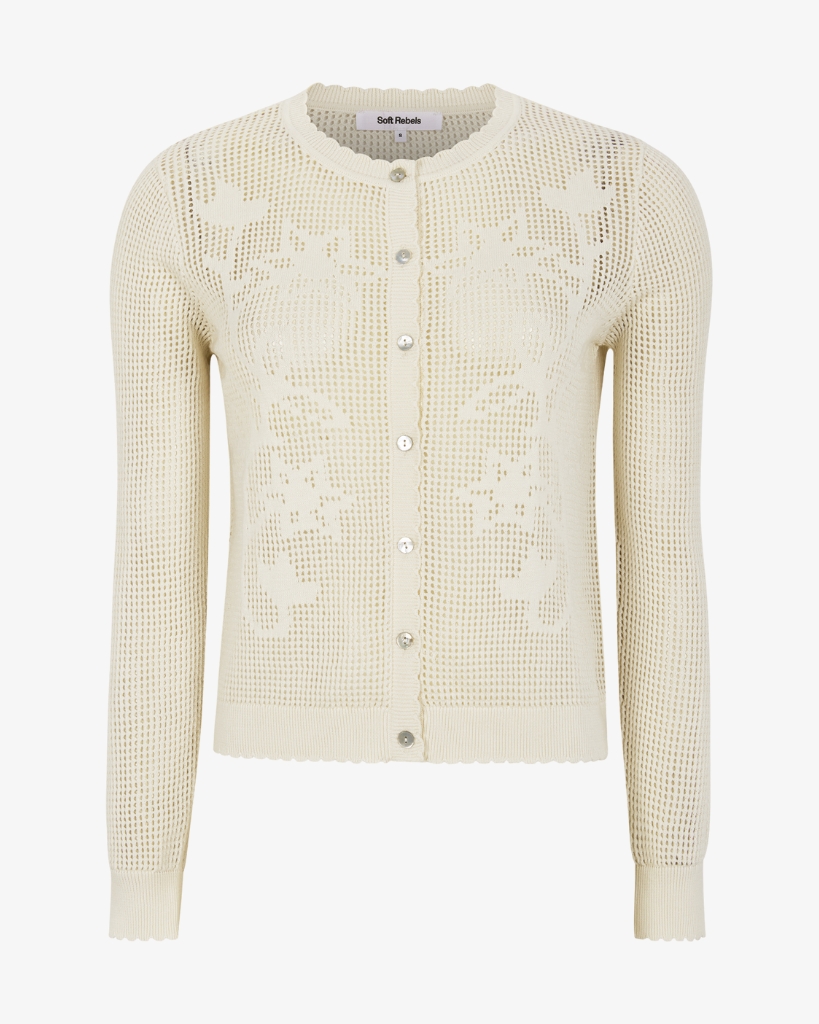 Soft Rebels Hush Cardigan Sand