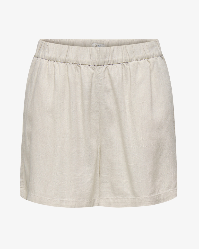 JDY Caya Linen Shorts Moonbeam