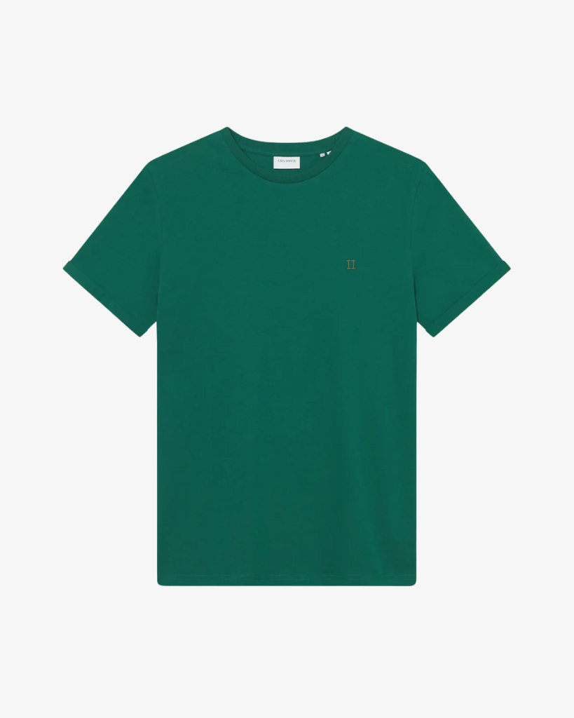 Les Deux Nørregarrd Contrast T-Shirt Grøn