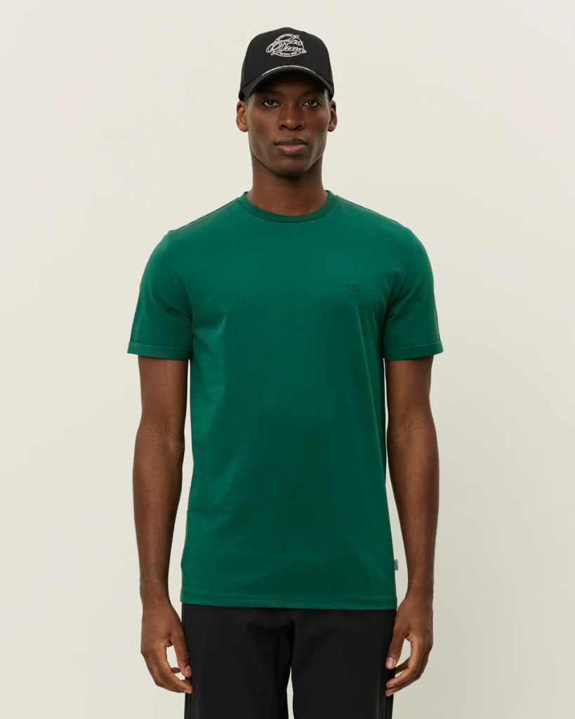 Les Deux Nørregarrd Contrast T-Shirt Grøn