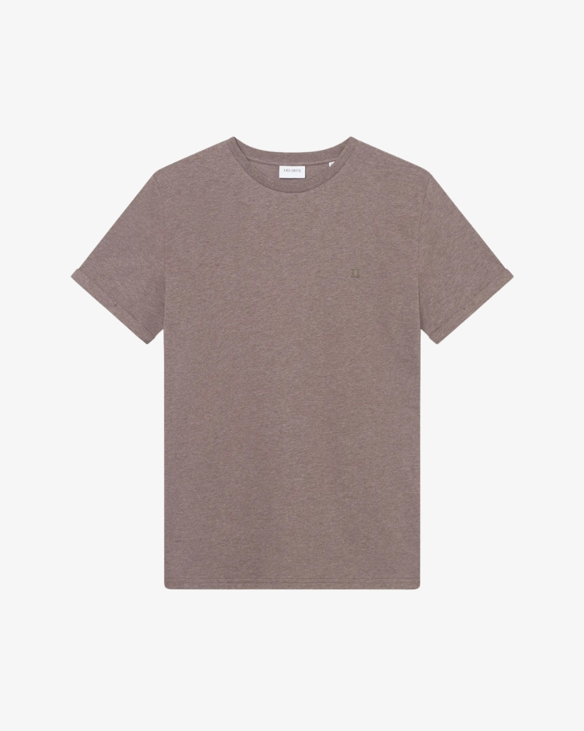 Les Deux Nørregarrd Contrast T-Shirt Cub Melange