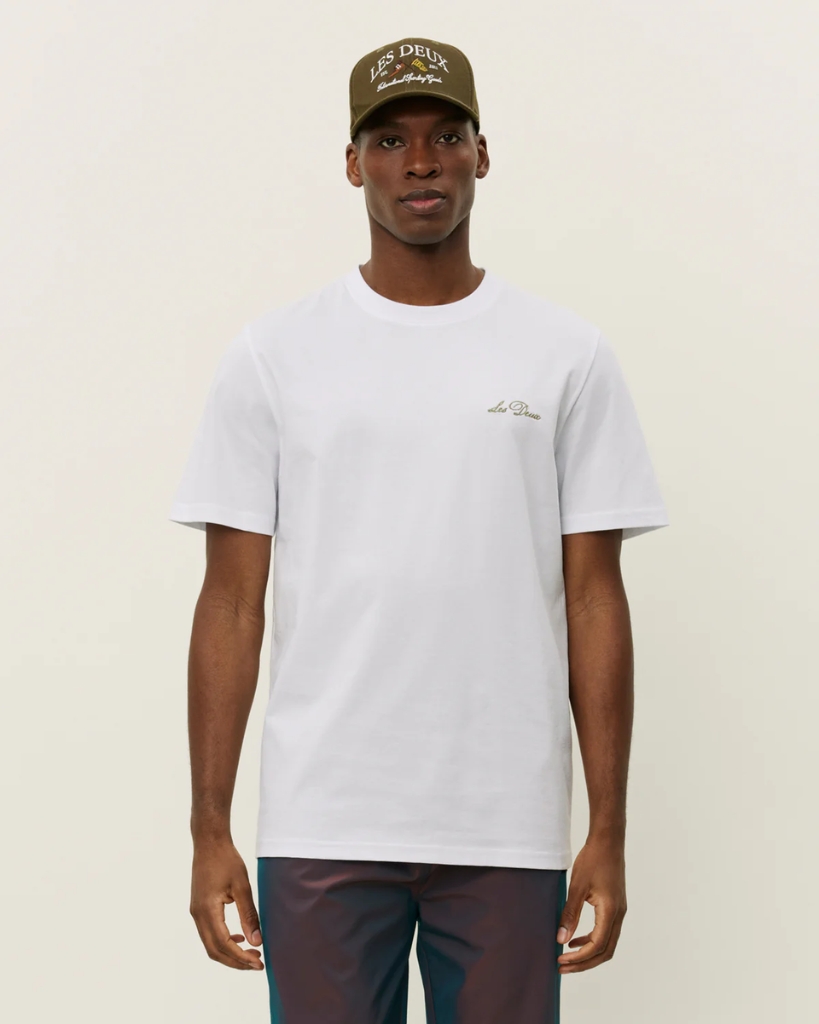Les Deux Wild Flower T-Shirt Hvid