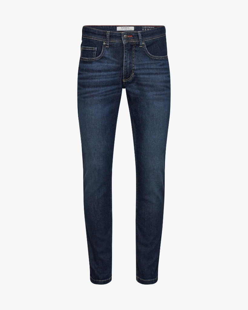 Sunwill Super Stretch Jeans Mørkeblå