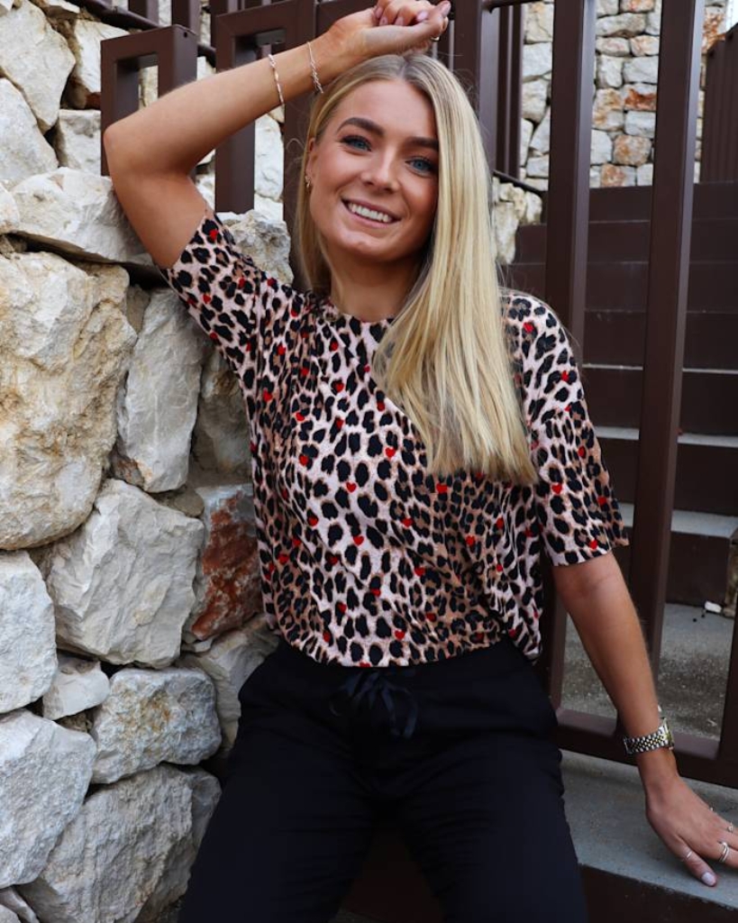 Liberte Alma T-Shirt Leopard