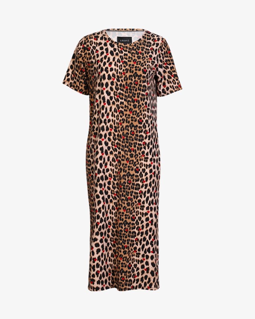 Liberte Alma Kjole Leopard