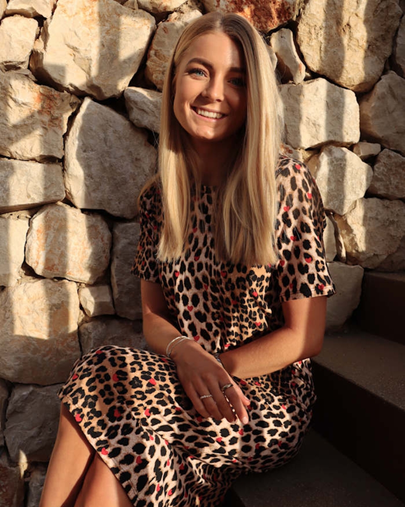 Liberte Alma Kjole Leopard