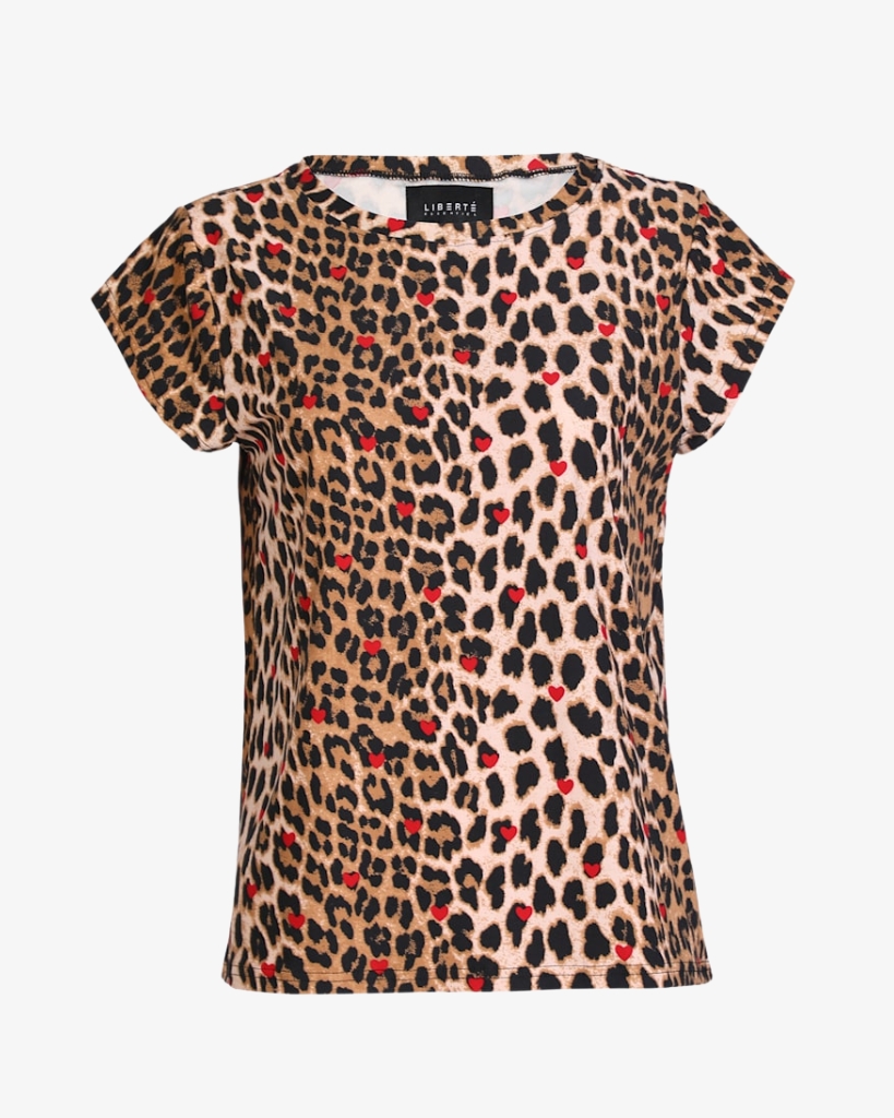 Liberte Alma U T-Shirt Leopard