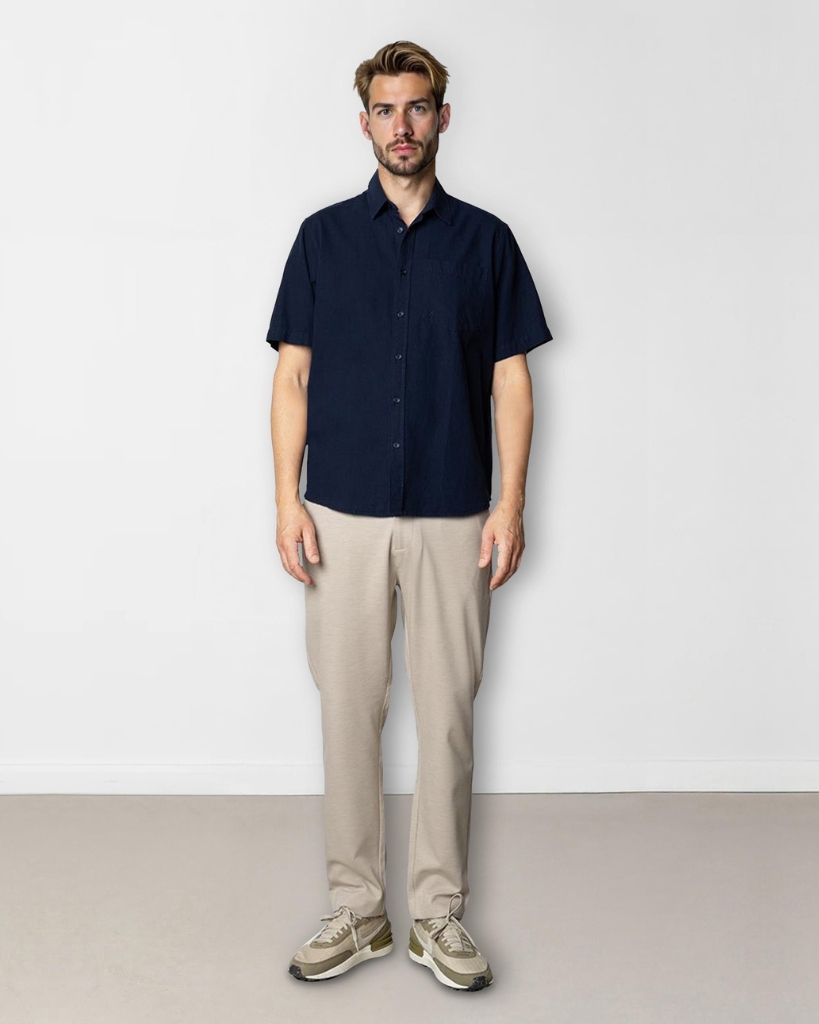 Clean Cut Luca Skjorte Navy