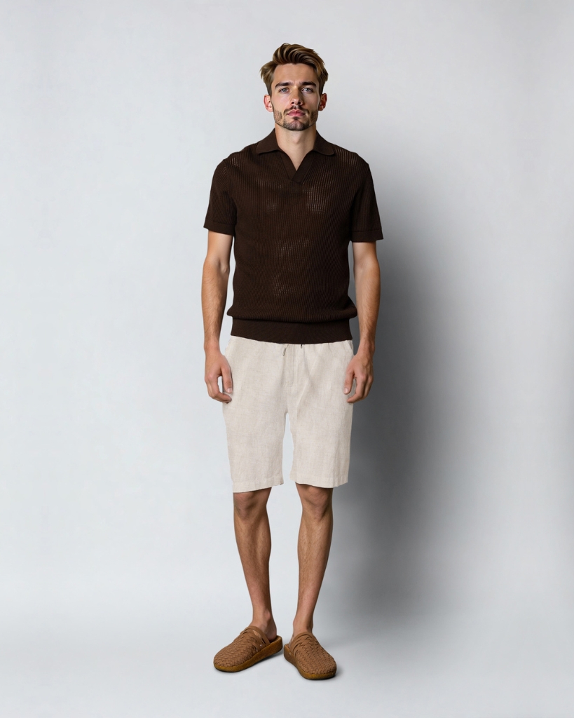 Clean Cut Barcelona Luca Shorts Beige