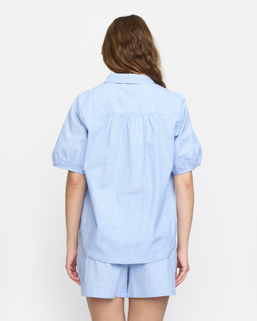 Soft Rebels Ebbi Bluse Blå