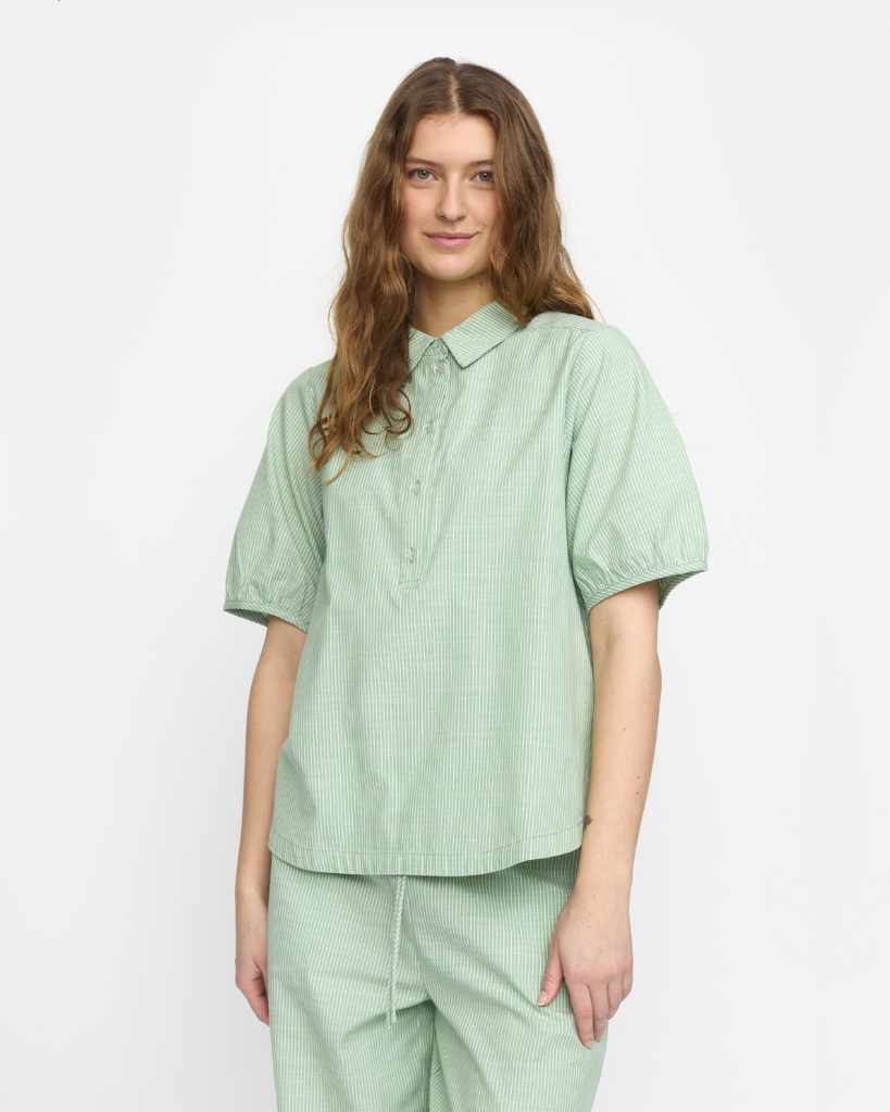 Soft Rebels Ebbi Bluse Grøn