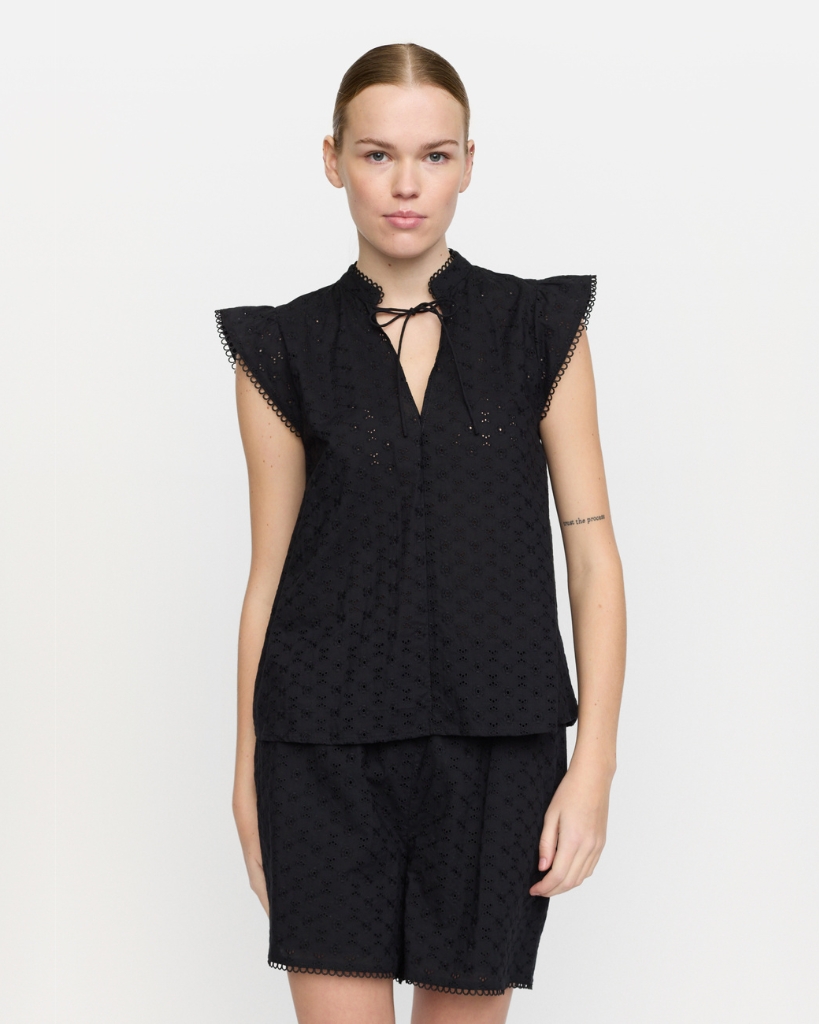 Soft Rebels Daniela Bluse Sort