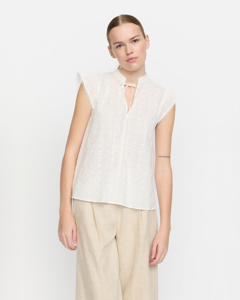 Soft Rebels Daniela Bluse Hvid