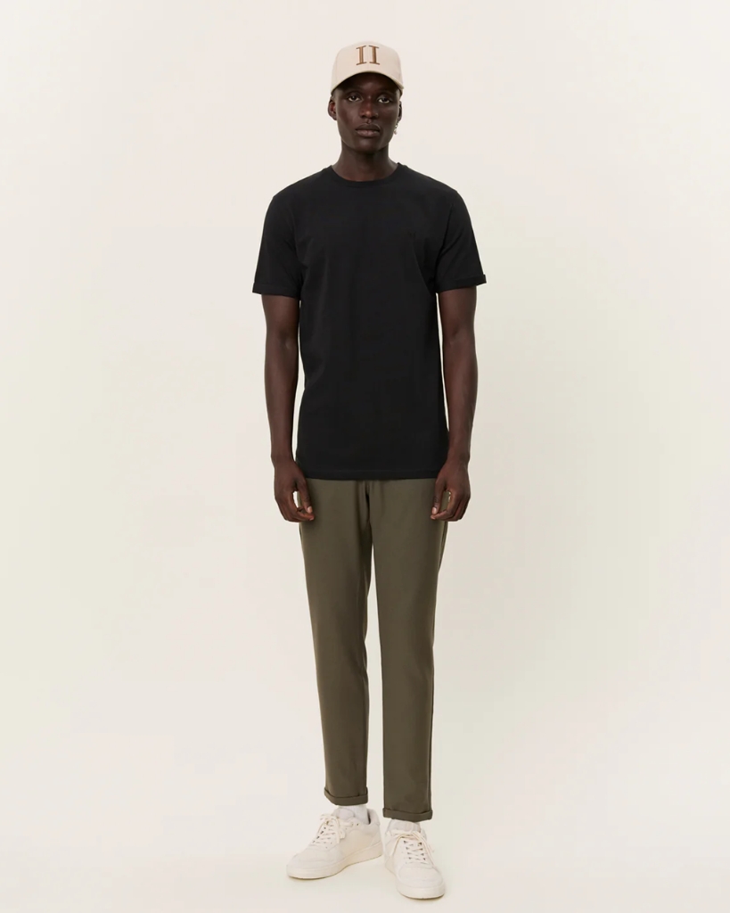 Les Deux Nørregaard Tonal T-Shirt Sort