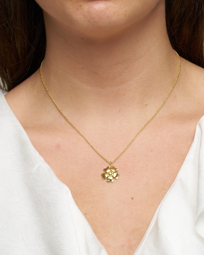 Pure By Nat Poppy Halskæde Guld