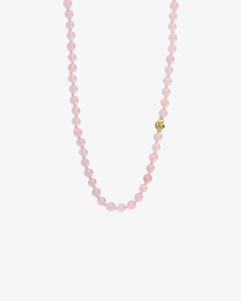 Pure By Nat Shella Gemstone Halskæde Rosa
