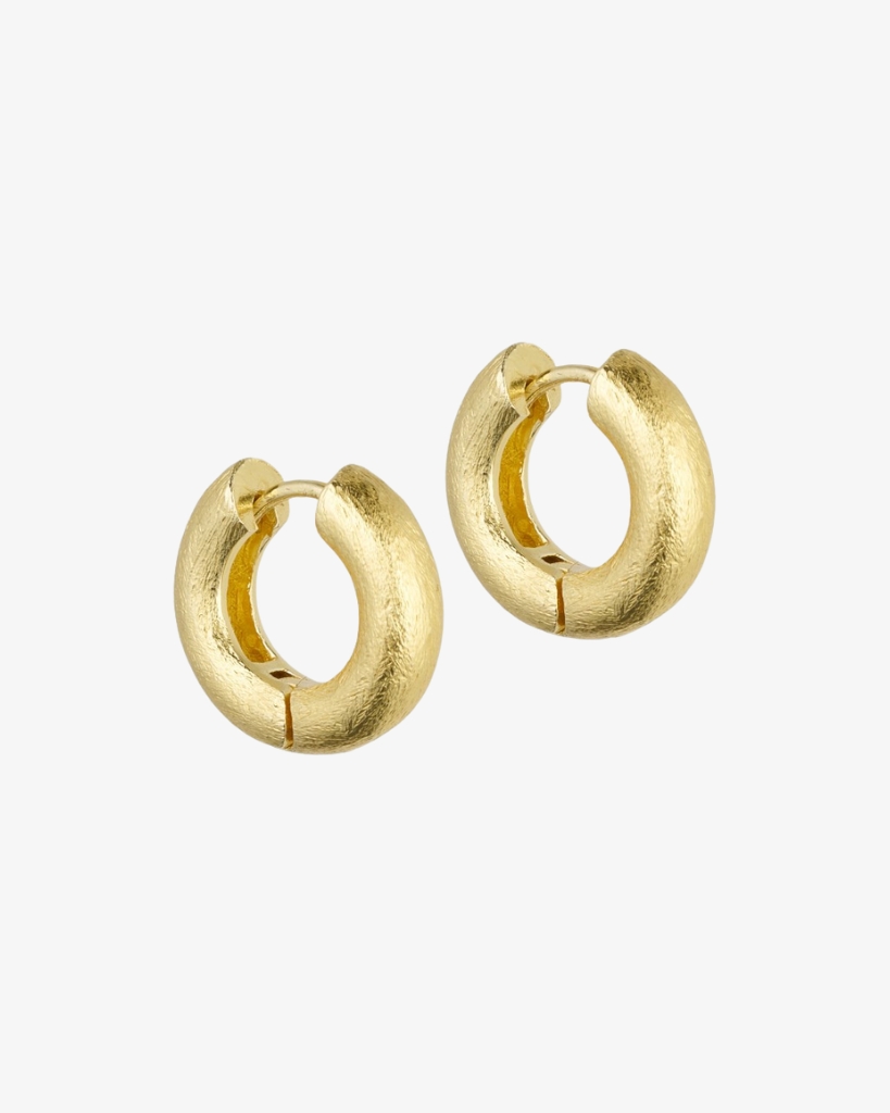 Pure By Nat Bea Øreringe Guld
