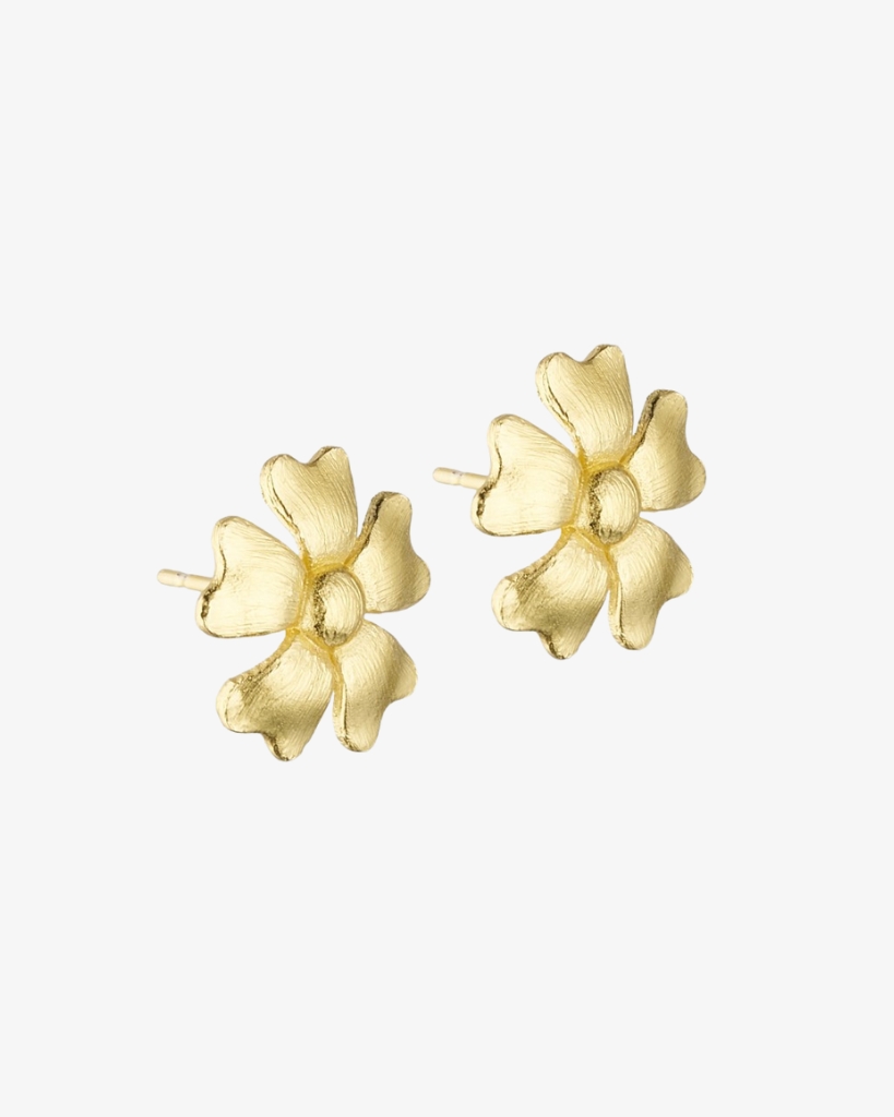 Pure By Nat Big Poppy Ørering Guld