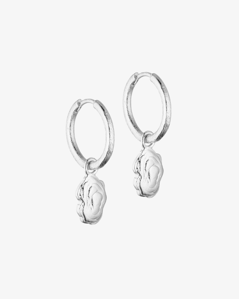 Pure By Nat Esther Hoops Ørering Sølv