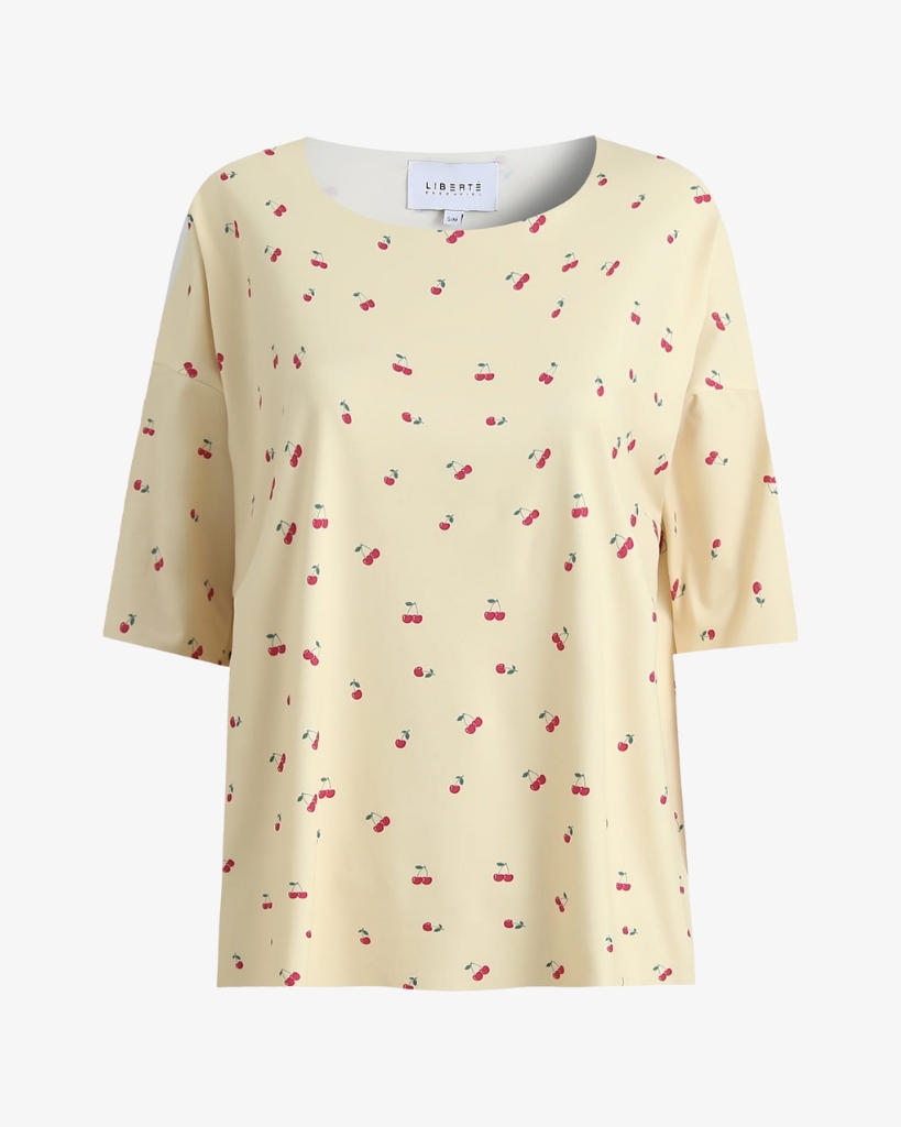 Liberte Alma T-shirt M. Kirsebær