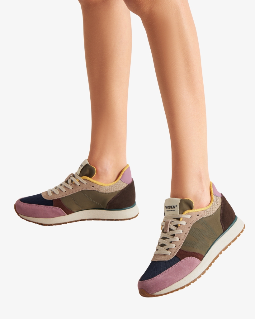 Woden Ronja Sneakers Dark Algae Multi