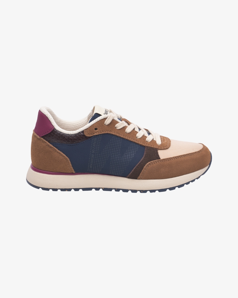 Woden Ronja Sneakers Caramel Multi