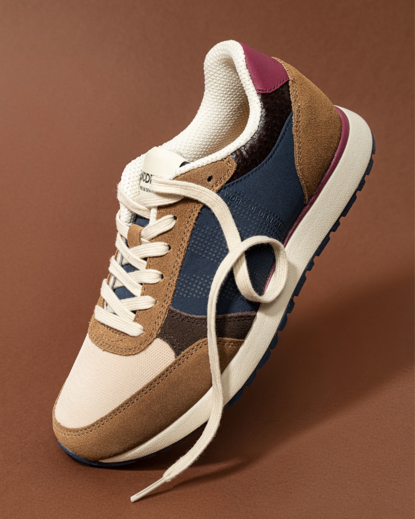Woden Ronja Sneakers Caramel Multi