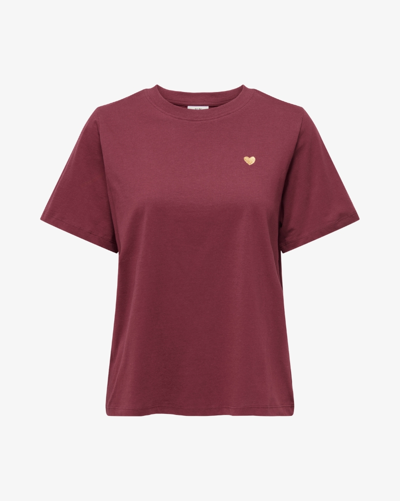 JDY Pisa T-shirt Rød