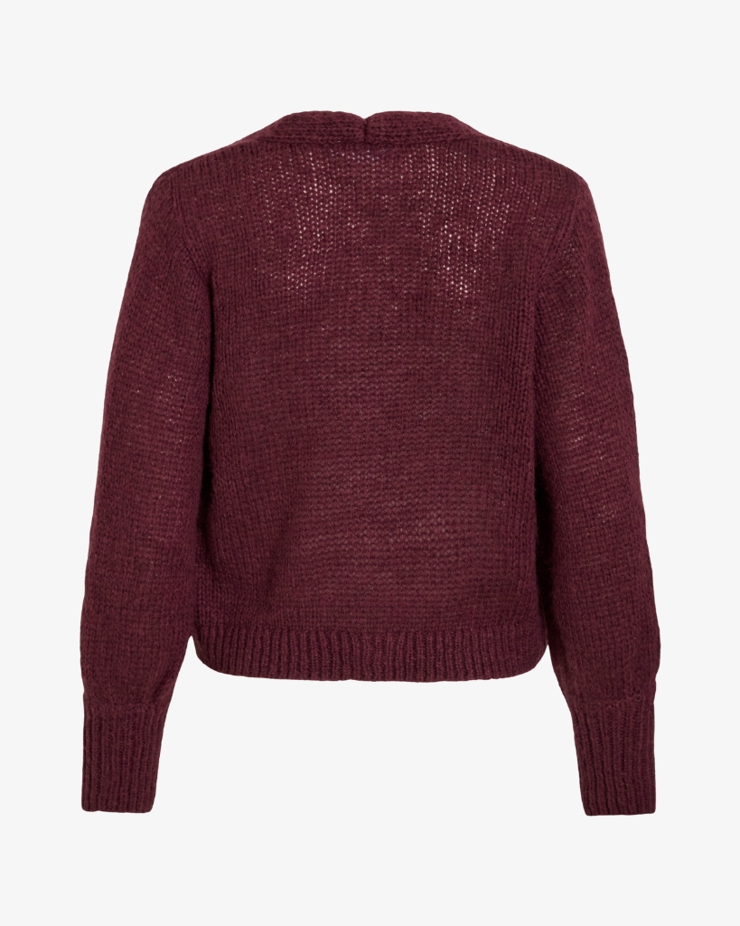 Vila Choca Cardigan Rød