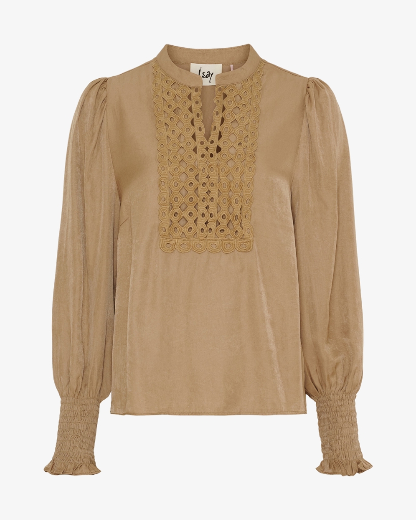 Isay Emily Bluse Brun