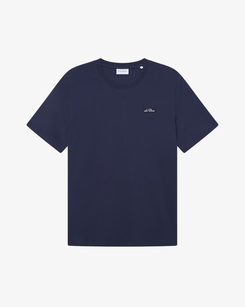 Les Deux Patch T-shirt Dark Navy
