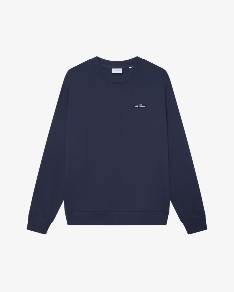 Les Deux Patch Sweatshirt Dark Navy