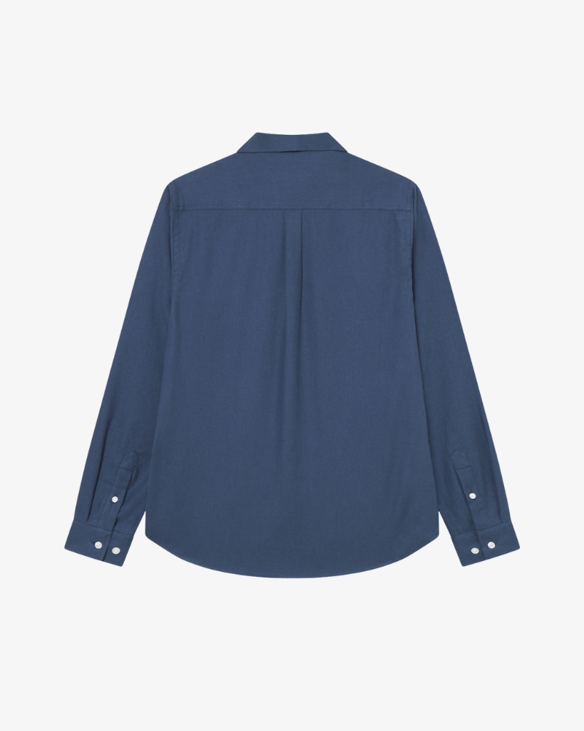 Les Deux Desert Reg Skjorte Dark Navy