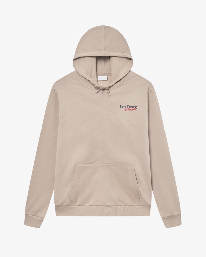 Les Deux Racing Hoodie Sand