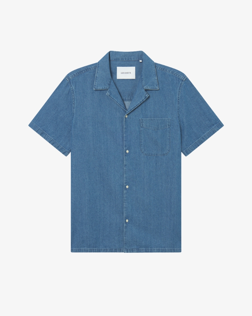 Les Deux Klark Denim Skjorte
