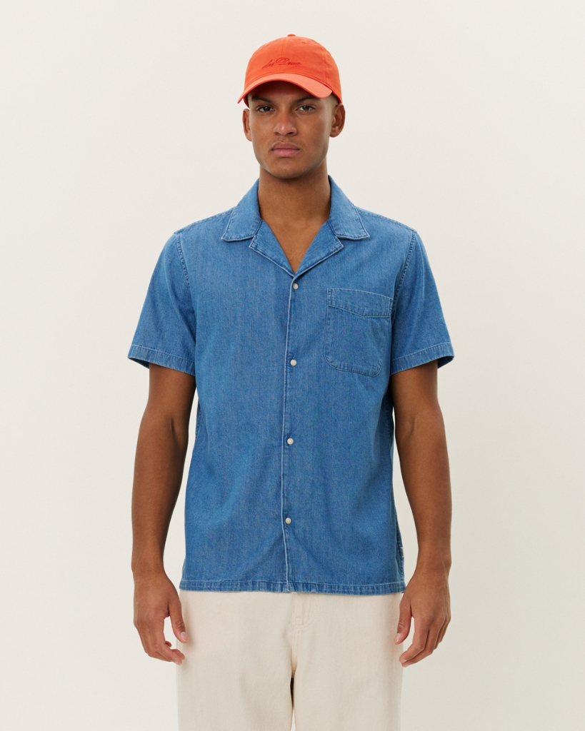 Les Deux Klark Denim Skjorte