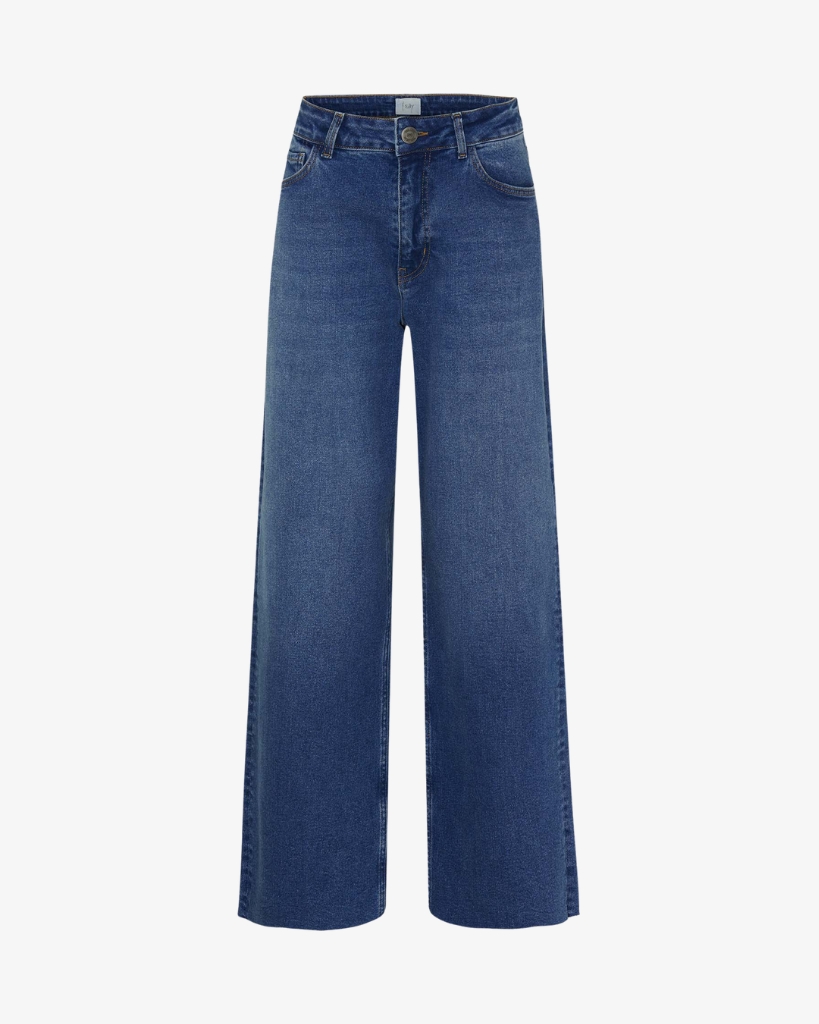 Isay Torino Highwaist Jeans Blå
