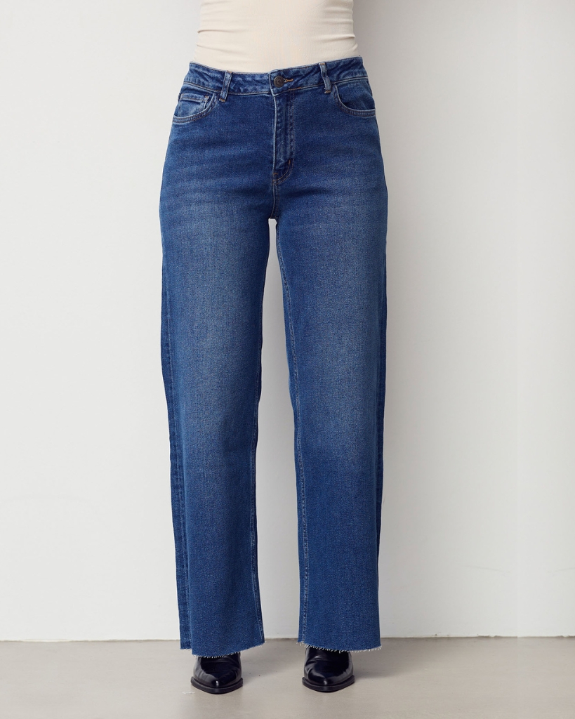 Isay Torino Highwaist Jeans Blå